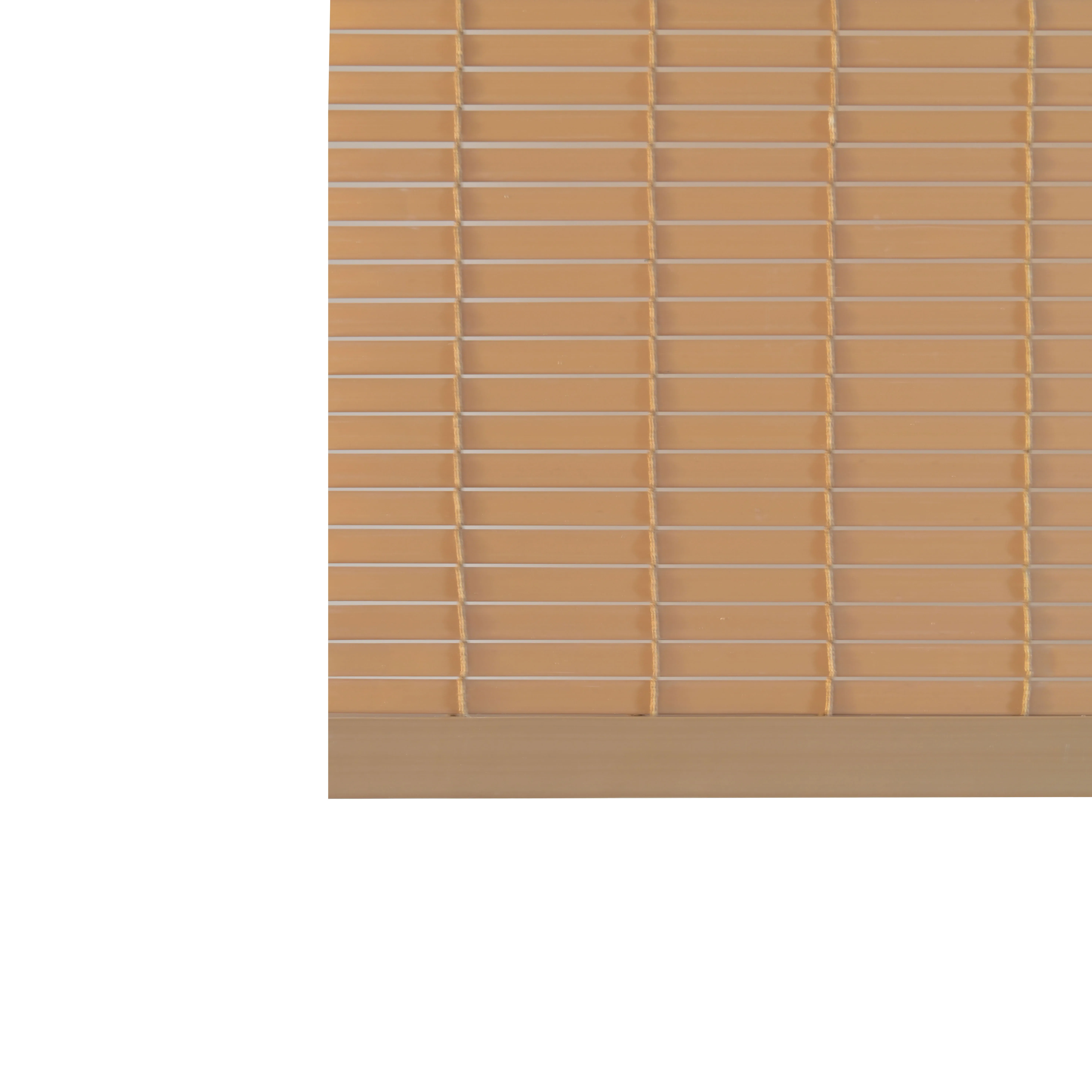 Modern Design Cordless Windproof Bamboo Like Rocker Roller Blinds