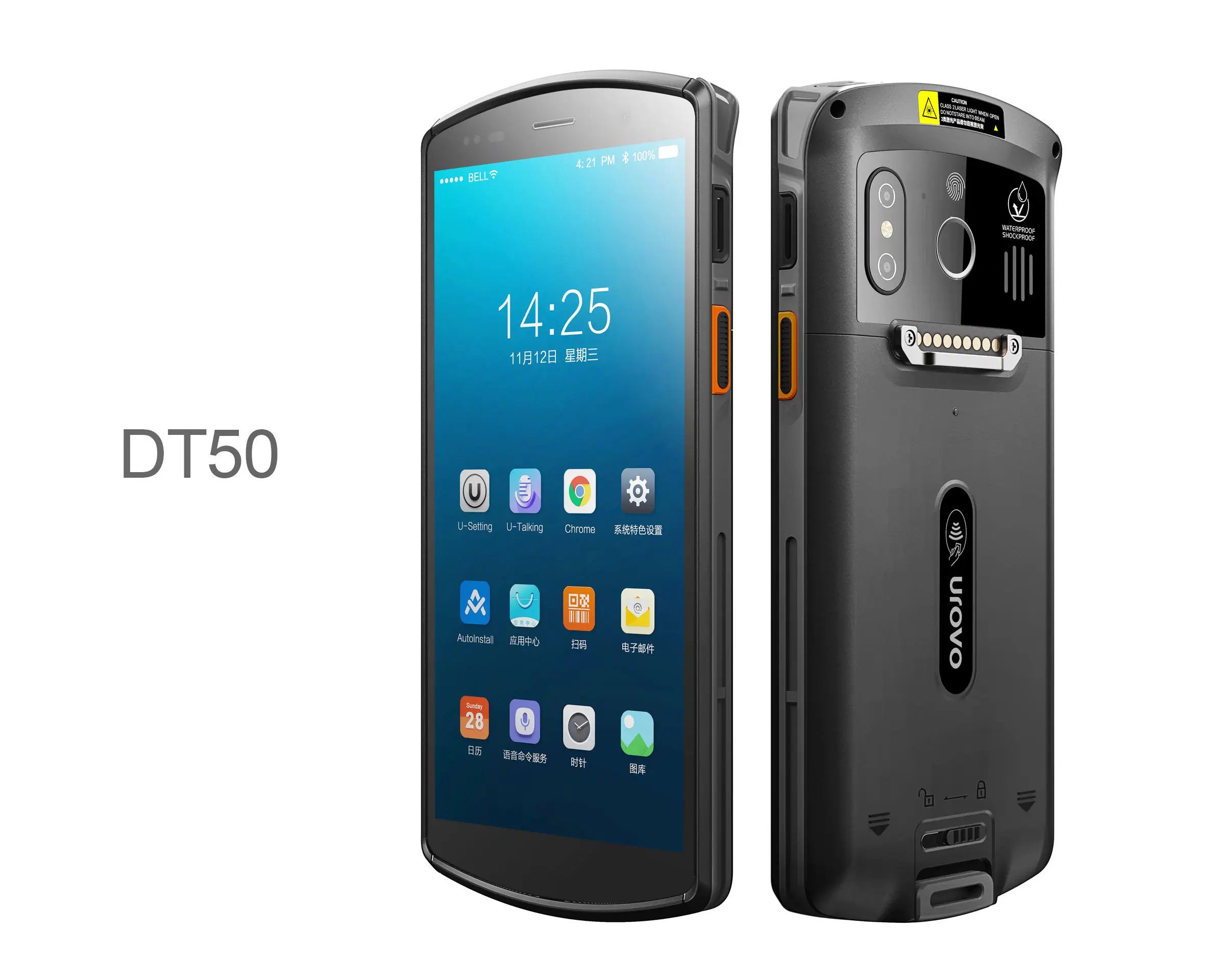 Ip65 Pda Android Handheld Terminal pdas Rfid Industrial Rugged Android Touch Screen PDA with barcode scanner