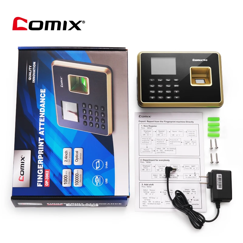 Биометрическая система распознавания отпечатков пальцев Comix, машина для отпечатков пальцев