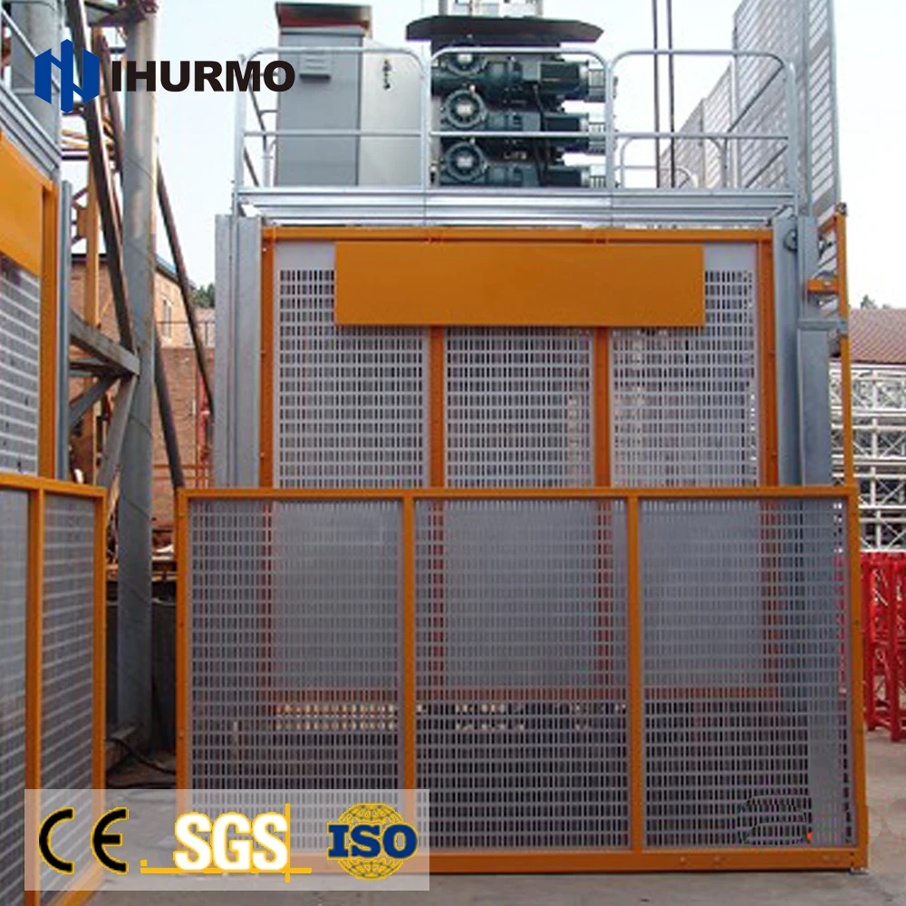 High performance SC100 SC200 building elevator construct hoist for construction use