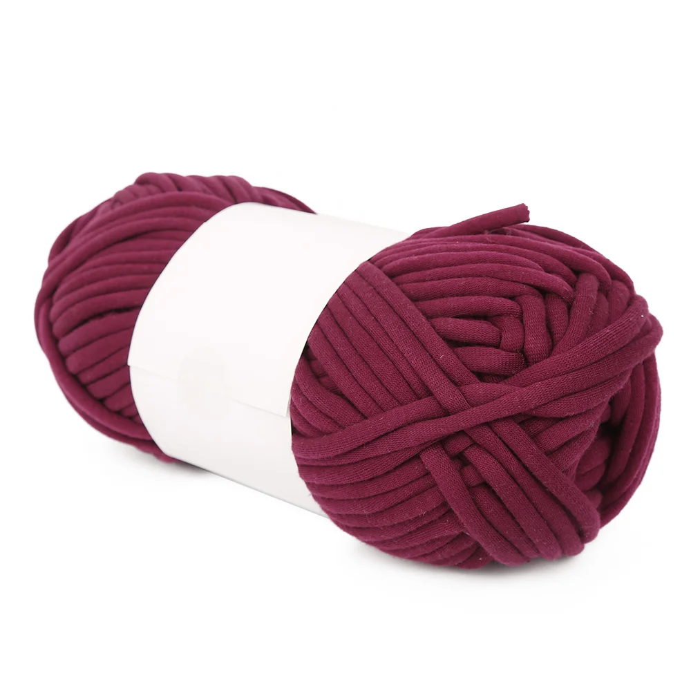 Cotton Tube Filled Yarn Seamless Giant Yan Hand Knitting Chunky