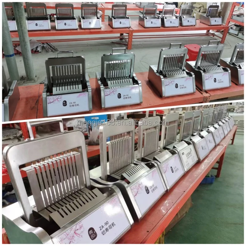 Sushi Slicing Machine Cutter Maker Sushi Roll Cutting Machine For Cutting Straight Roll/Reverse Roll