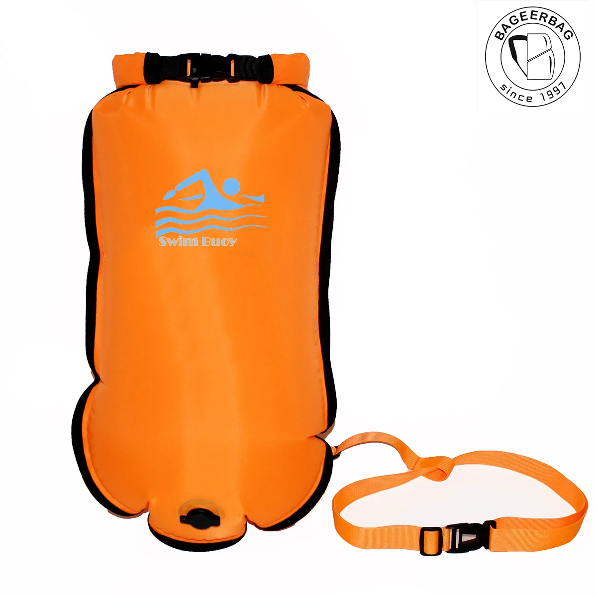 BSCI High visibility safety buoy for swimming in river, lake, sea and ocean