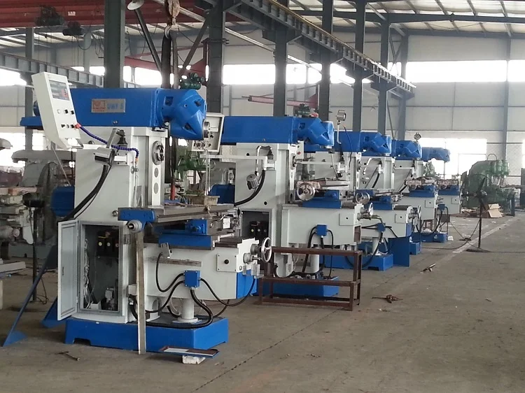 XQ6432 milling machine with vertical and horizontal spindles