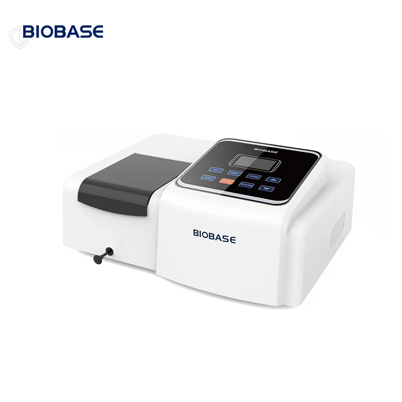 BIOBASE UV/VIS Spectrophotometer BK-UV1000G 200-1020nm with LCD Integrated display for lab use