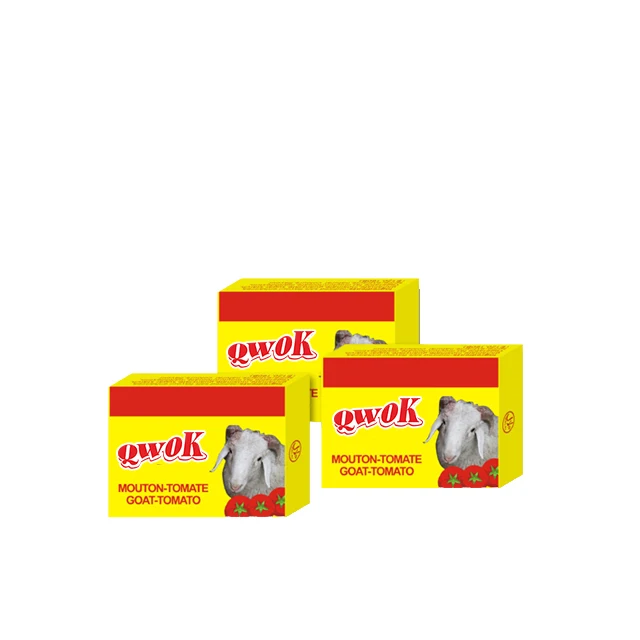 HALAL natural 10g goat meat / mutton essence bouillon cube seasoning cube stock cube