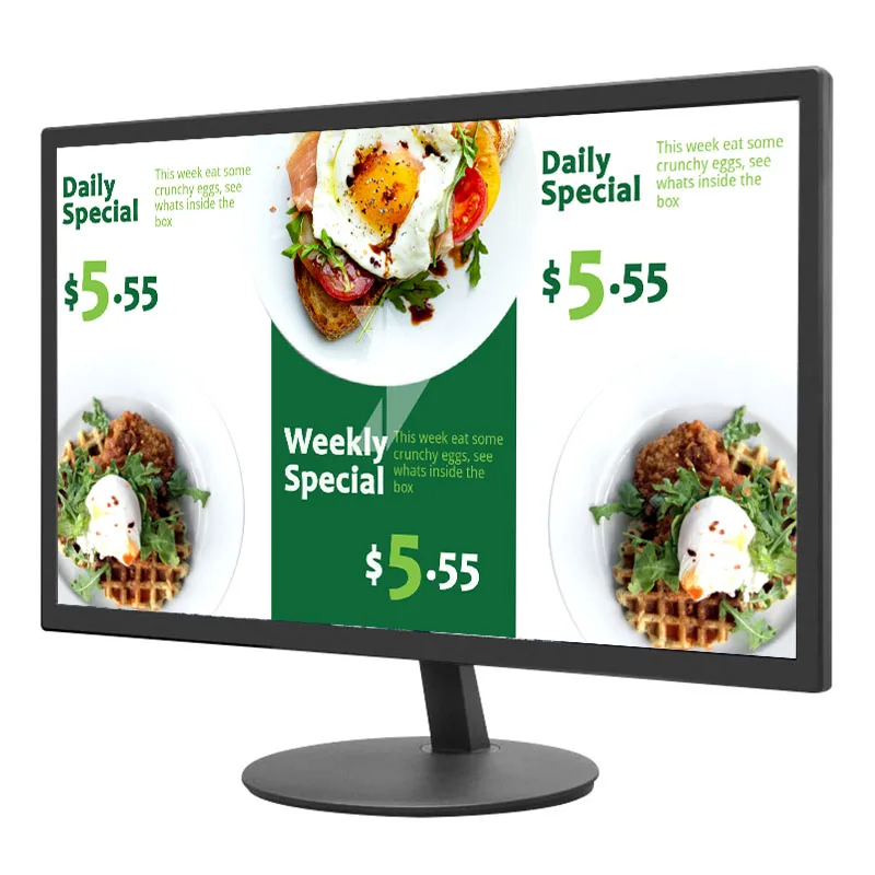 18.5 21.5 24 inch led monitor wall mounted vesa hole desktop computer lcd monitor Free sync