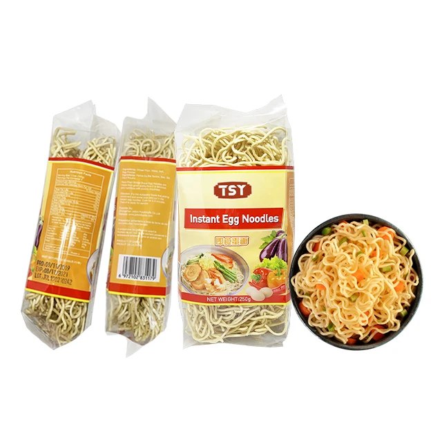 250g Free Sample Manufacturer Price Bulk Halal Food Dry Instant Noodle