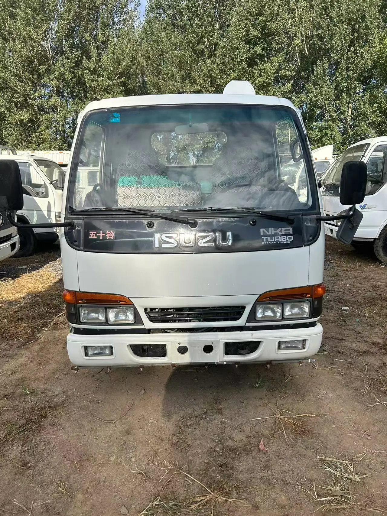 Б/у ISUZU NKR 4T Грузовой автомобиль и новый кузов горячая распродажа