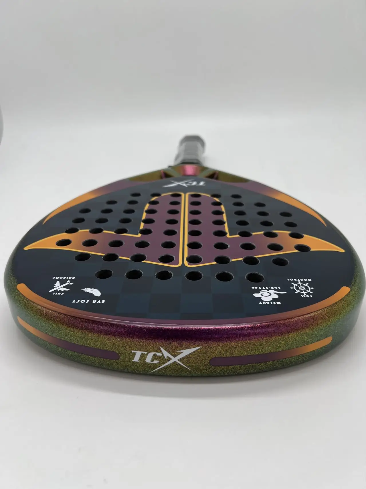 TCX Brand  Special Frame 18K Carbon Fiber Padel/Paddle  Beach Tennis Raquetes For Advanced Level with Factory Price