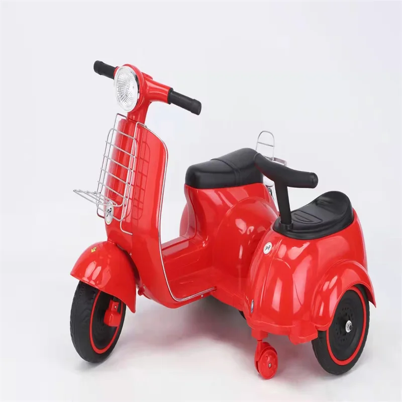 New design  seat removable battery early education kids electric motorcycle four-wheels children electric ride on bikes