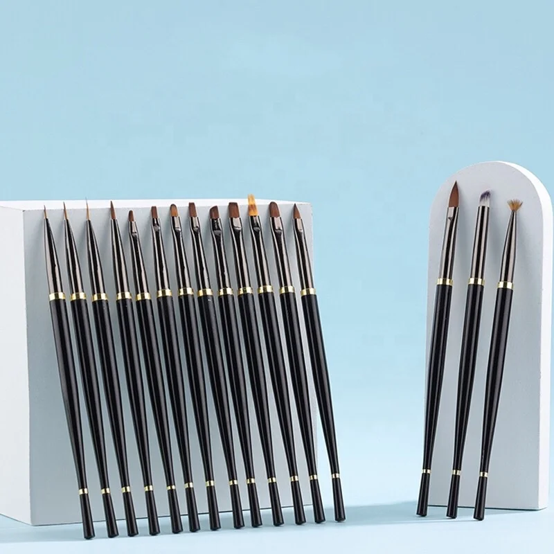 Wholesale Nail Brush Gel Brush Manicure Acrylic UV Gel Extension Pen Nail Polish Painting Drawing Brush Liner