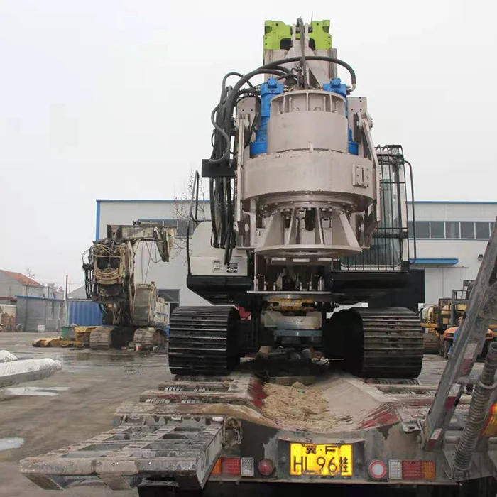 Very good quality used zoomlion hydraulic drilling rig rotary