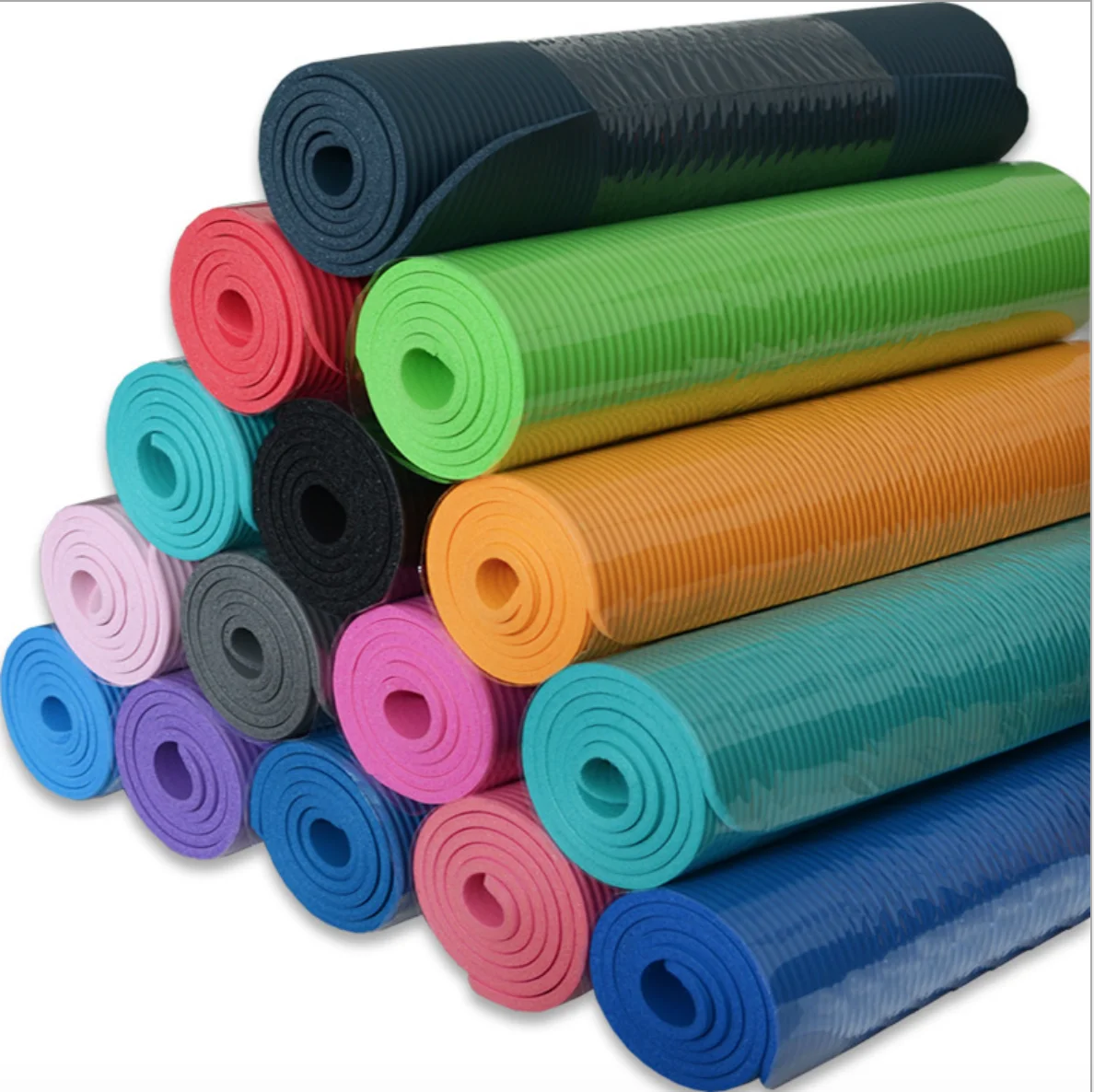 15mm Eco-friendly Oem Extra Thick Anti-slip Exercise Yoga & Pilates Customized Logo Nbr Yoga Mat