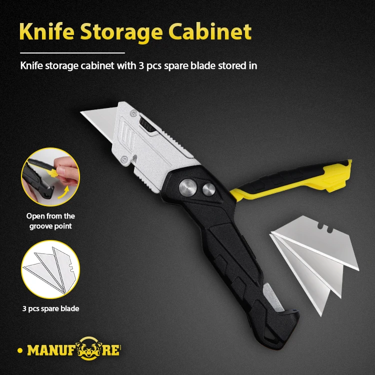 Hot sale Pocket knife Stainless Steel Folding Utility Knife Outdoor Camping