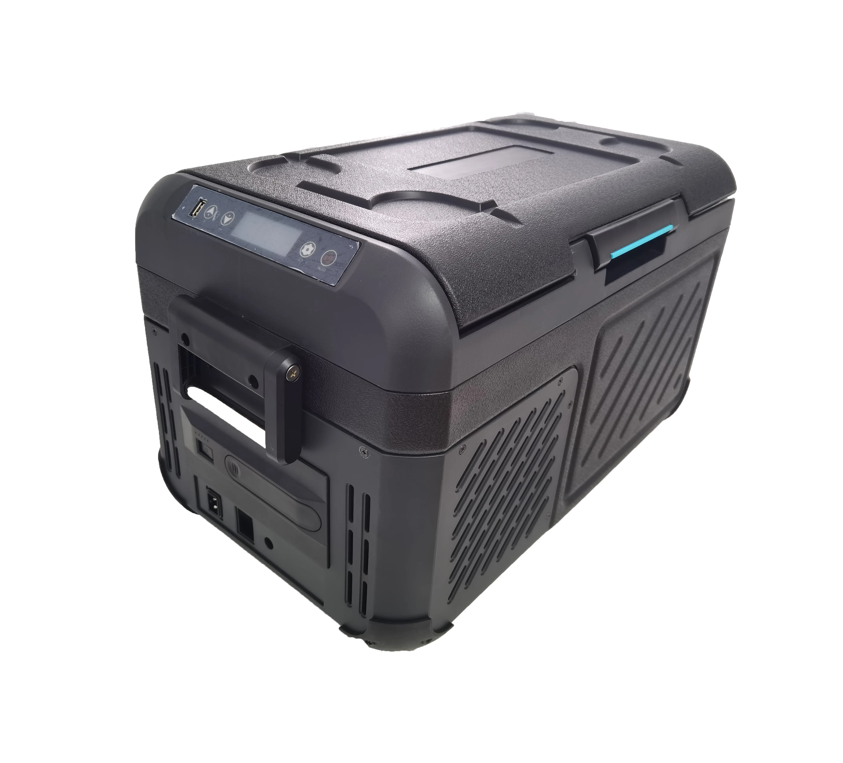 Portable Solar 12v DC Compressor Mini Car Fridge Freezer Refrigerator Freezers For Camping Outdoor Caravan RV