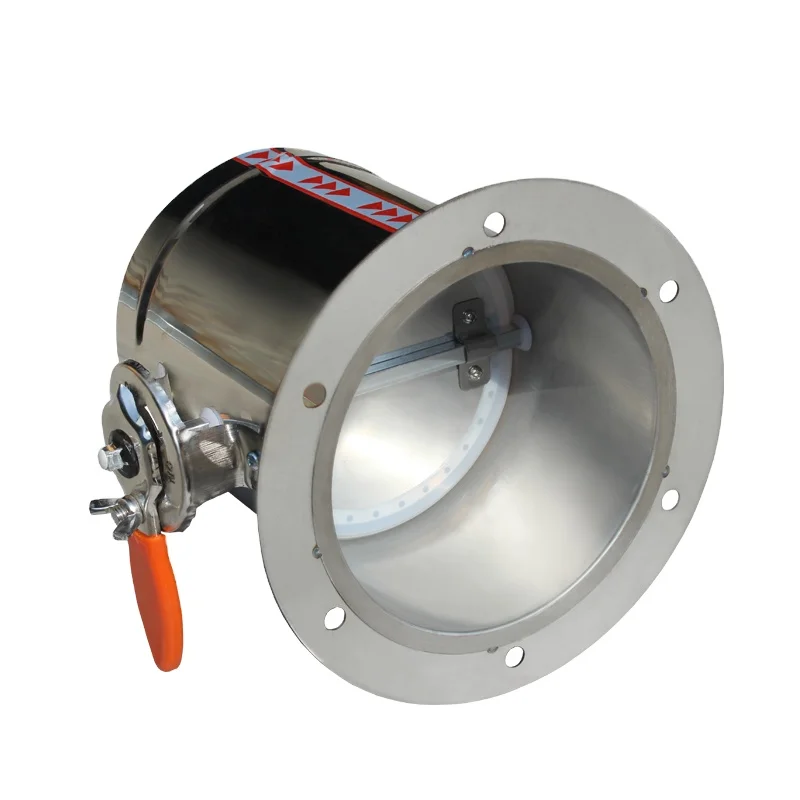 HVAC Single Flange Circular Duct Air Volume Damper