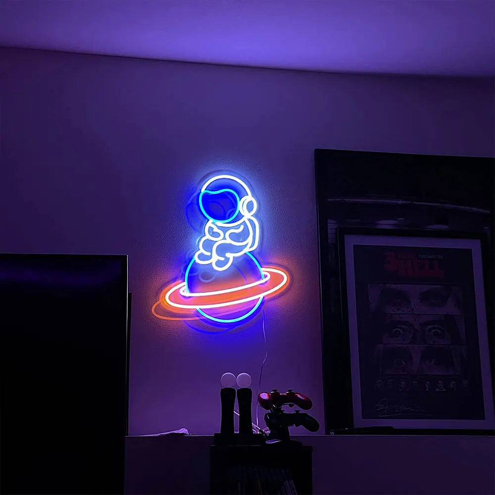 Shining Led Illuminated Letter Huge Ice Cream Flexible Neon Signs For Indoor Outdoor Multi-color Silicon Flex Neon Letters