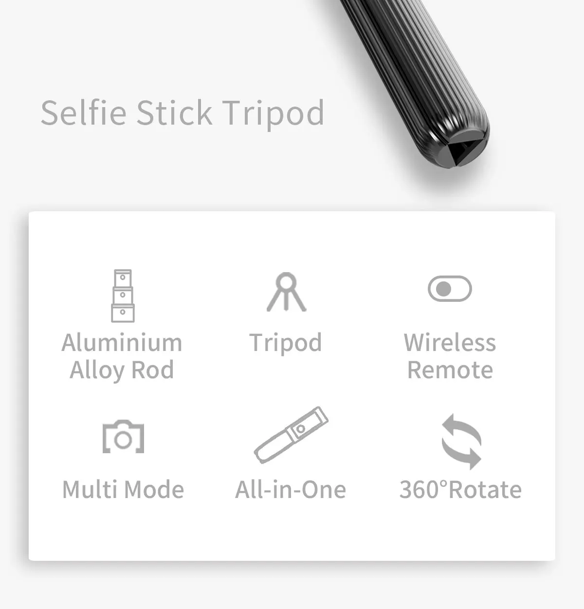 Flexible 3 in 1 Camera Wireless Mobile Phone Monopod Selfie Stick Tripod Best Seller Portable Steel Stainless Fold Rohs Feature
