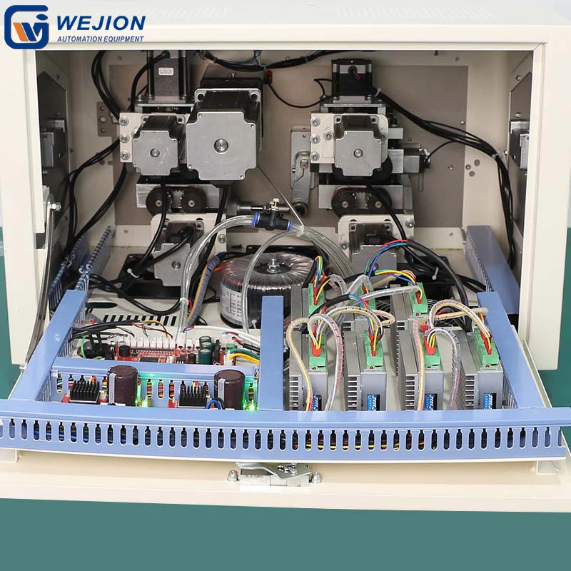 2097 WEJION 7-inch touch screen liquid display Automatic wire cutting and stripping machine