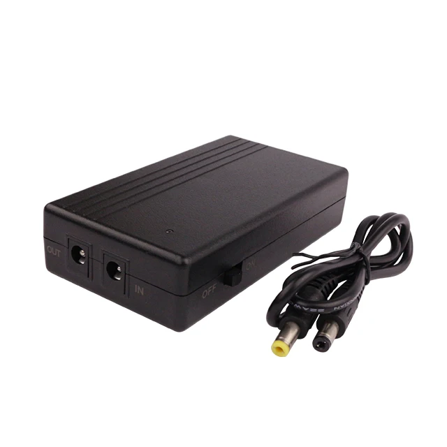 Wgp online ups портативный одиночный Outputdc mini dc ups батарея 12v 9v для wifi mini ups 12v