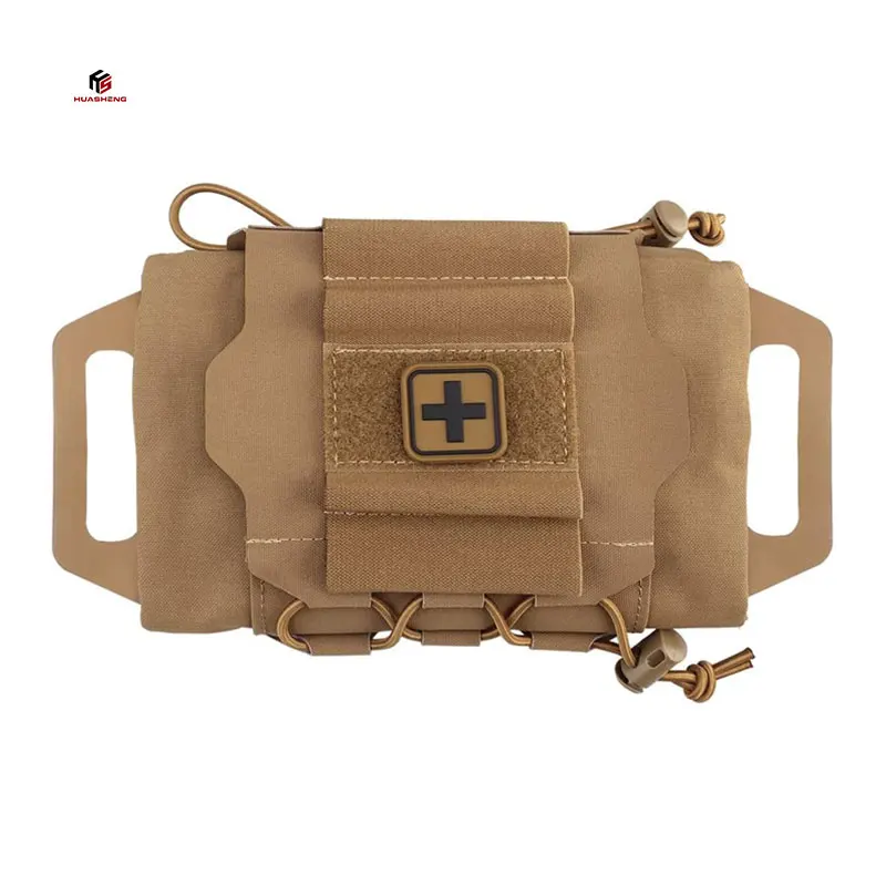 500D Nylon Tactical IFAK Quick Deploy First Aid Medical Pouch Two-Piece System Med Roll Carrier Emergency Hunting Bag