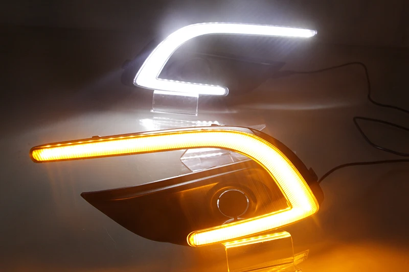  Front bar light for Mazda 3 Axela 2017-2019 Foglamp 2018 Daytime running