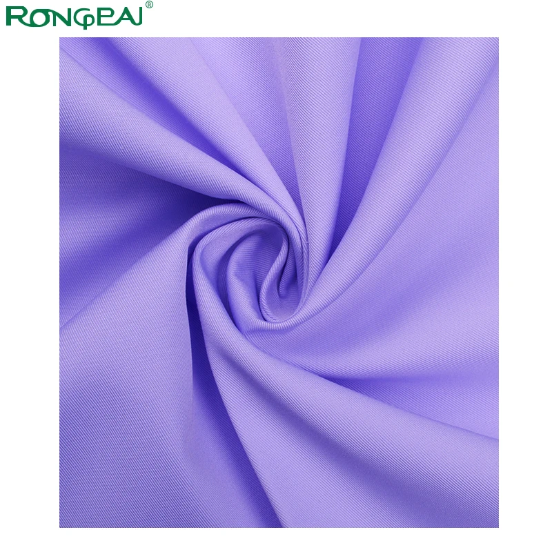 Wholesale Solid Medical 65%Terylene15% Poly 20% Cotton Hospital Doctor Nurse Uniform Fabric for Nursing Scrubs