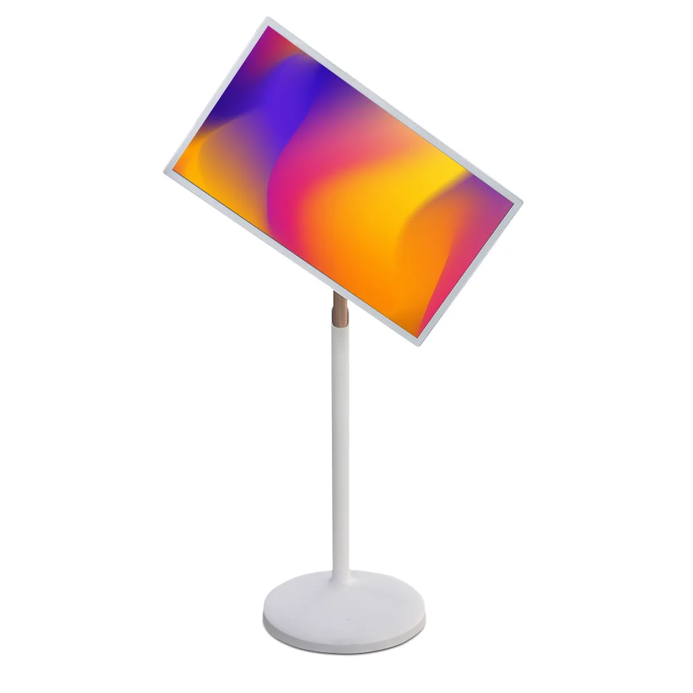 32-Inch Smart TV with 4K 4K LCD Capacitive Touch Portable Android Vertical Display Moving Screen for Indoor Use