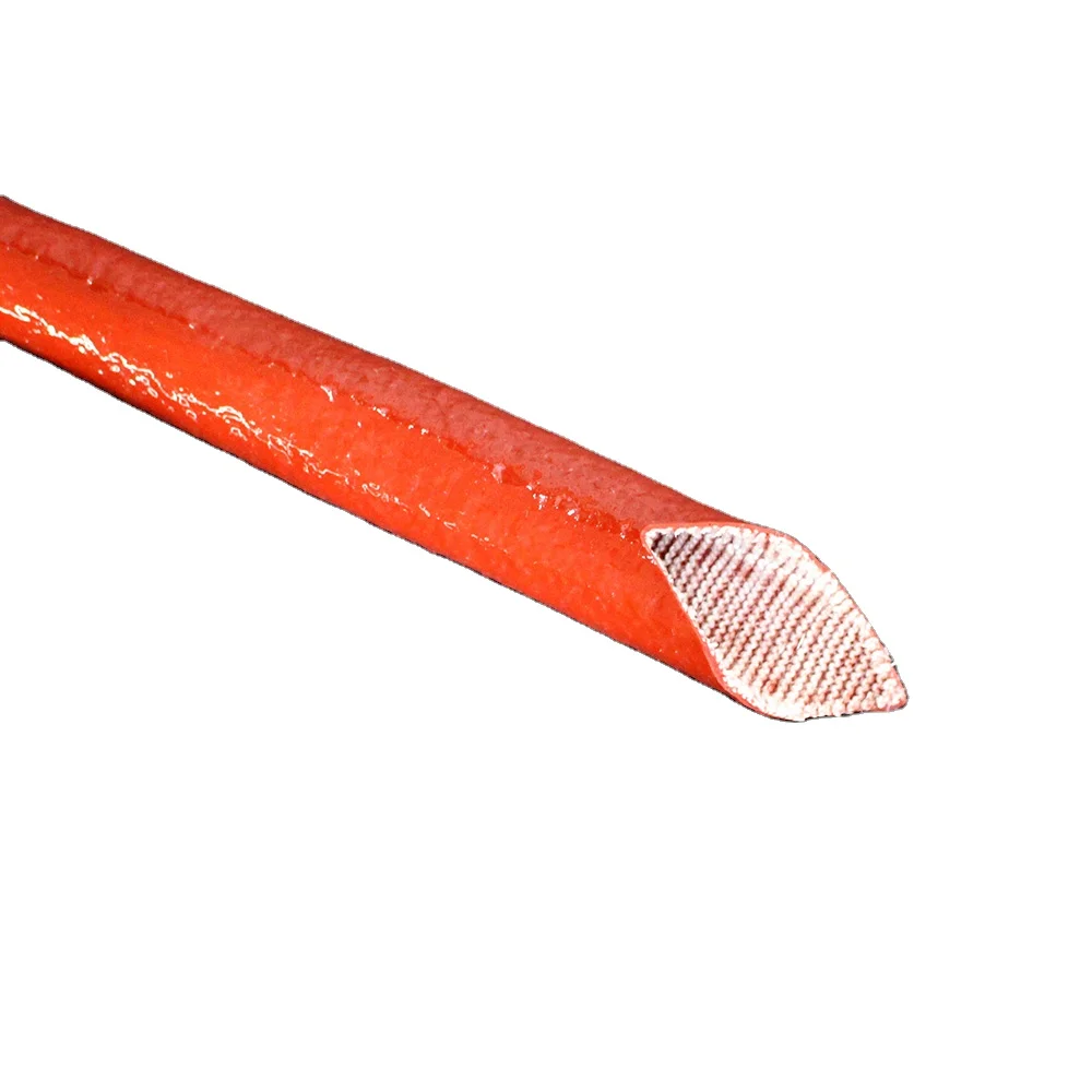 High quality red hydraulic rubber hose protection protective wrap bom hose guard fire resistant sleeve