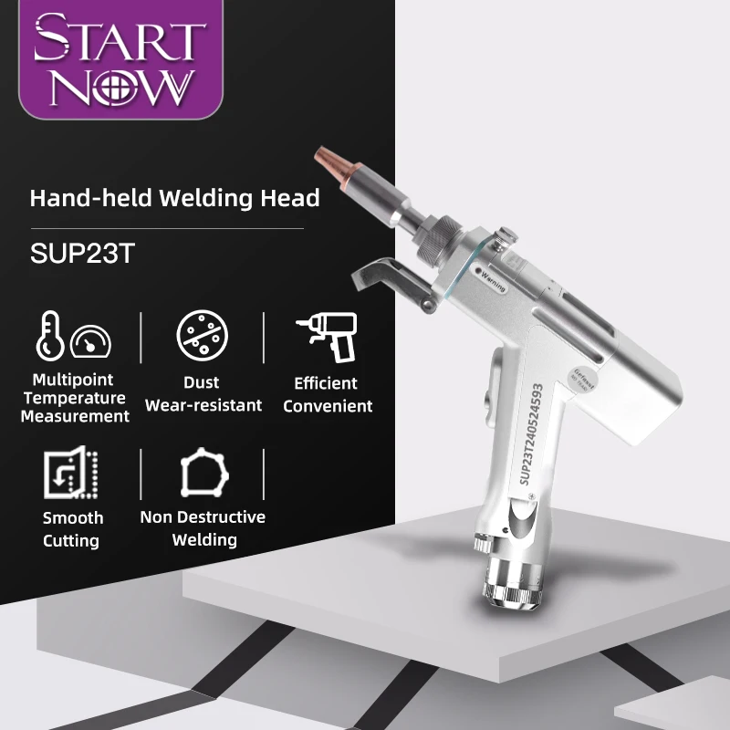 Startnow Handheld Laser Welding Head SUP21T/23T Without Auto-Wire Feeder Controller Driver Welder System Fiber Welding Machine