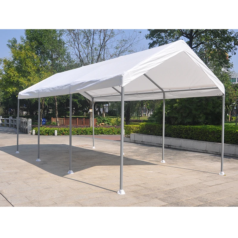 Aluminium outdoor garage shelter canopy tent strong wind resistant carport  for car parking garages