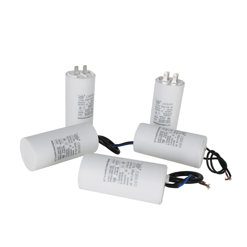 CBB60 Condensateur 40/70/21 250VAC 50/60Hz Capacitor Wholesale of 25/70/21 CBB60