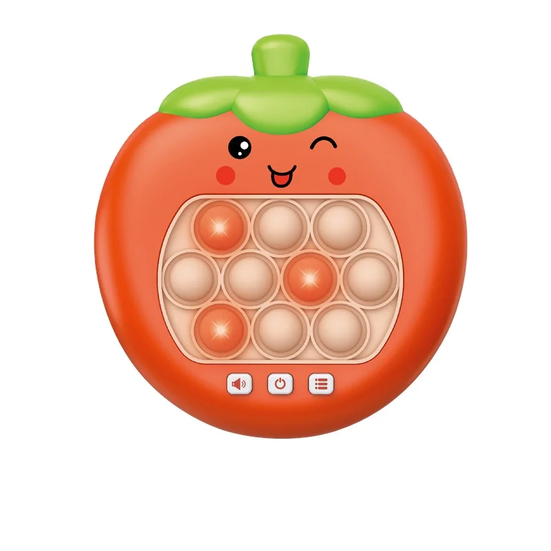 Bubble Puzzle Game Machine Light Up Electronic Gaming Popping Game Toys quick push light up pop game fidget toys