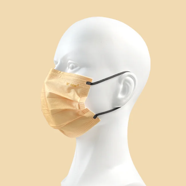 2022 Dispos Mouth Mask Morandi flat mask 3 ply disposable face mask with elastic Earloop custom colorful