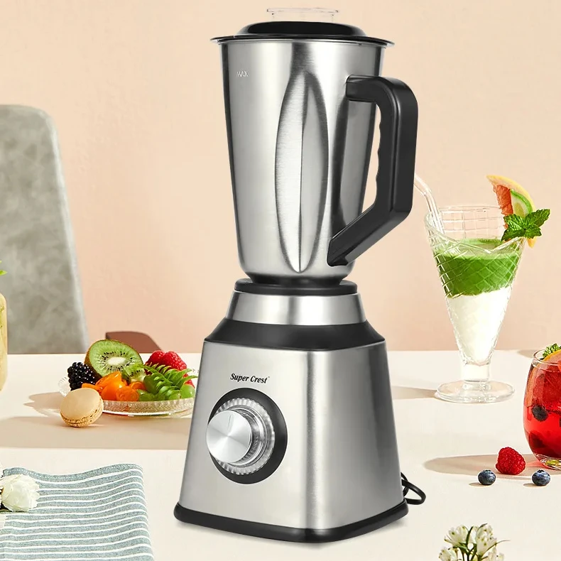Электрический молочный коктейль из нержавеющей стали, блендер для молока и кофе, измельчитель овощей с сертификацией CE