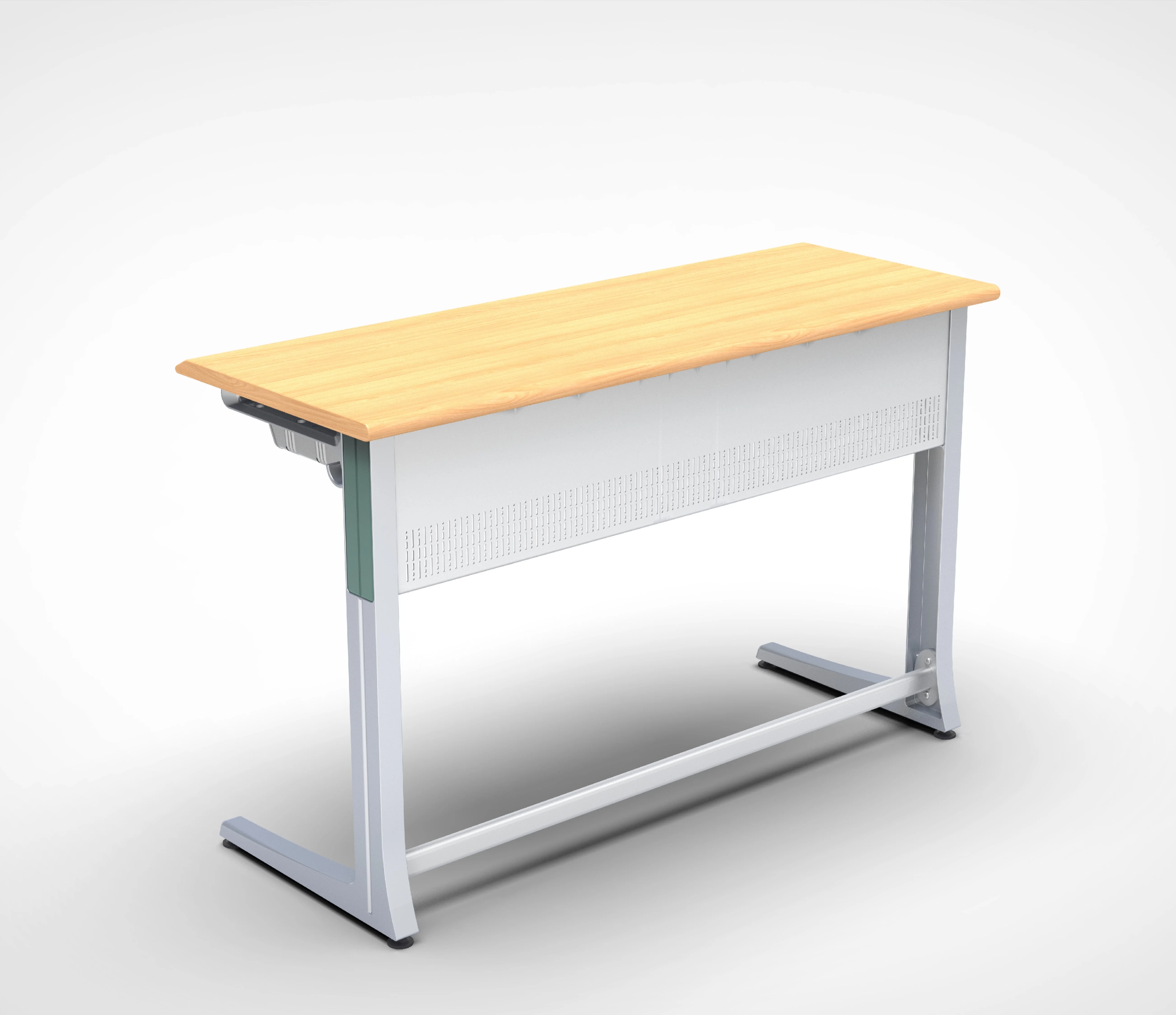 Aluminum Alloy School Double Desk China Manufacturer High Quality Table for Classroom