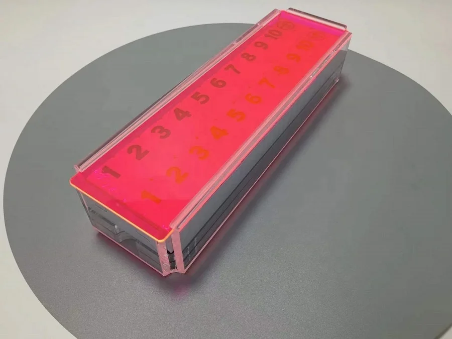 Judaica Acrylic Rummilub with Pink Cover