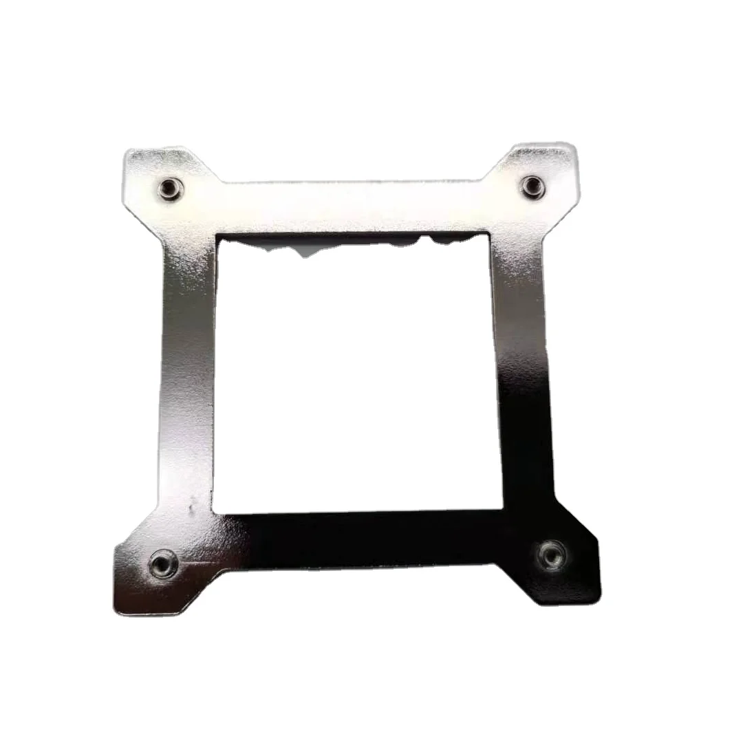 Factory custom quality sheet metal parts stamping brackets part pc cpu backplane aluminium heat sink for power amplifier