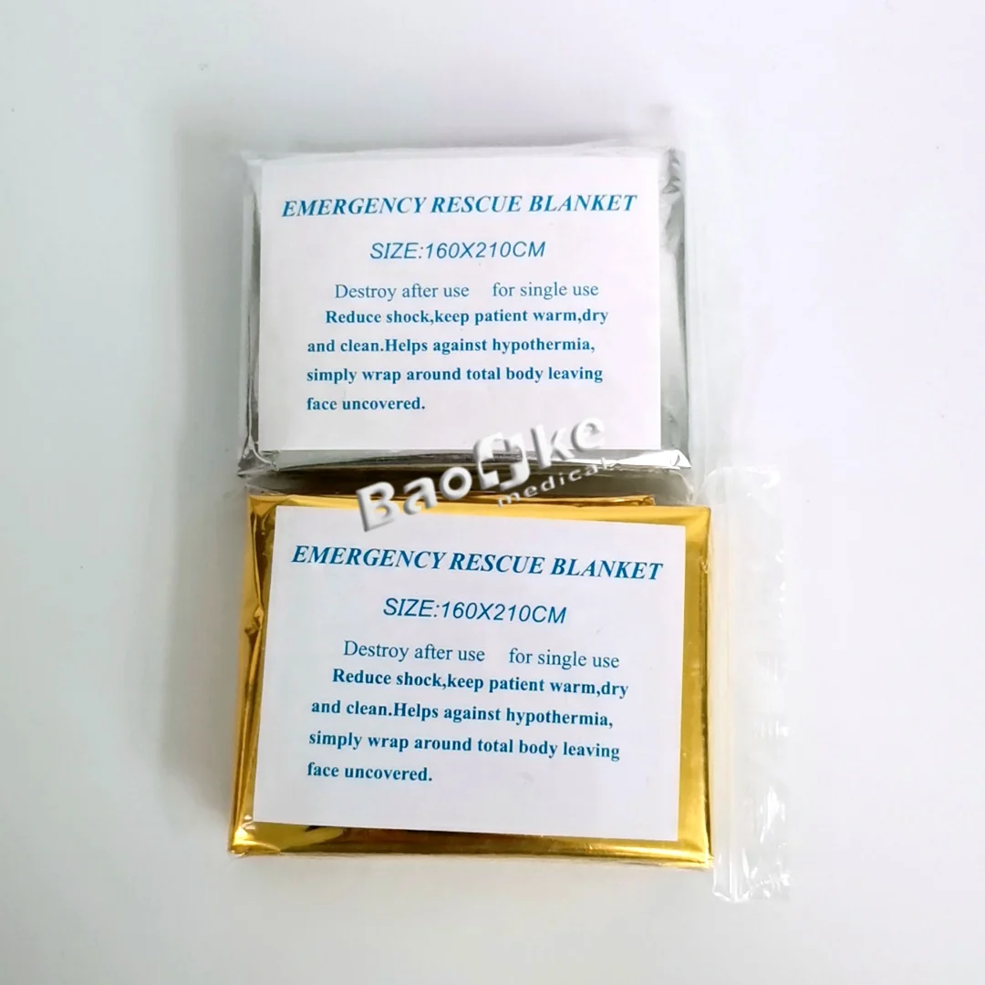 
Camping First aid rescue blanket aluminum foil emergency survival blanket 