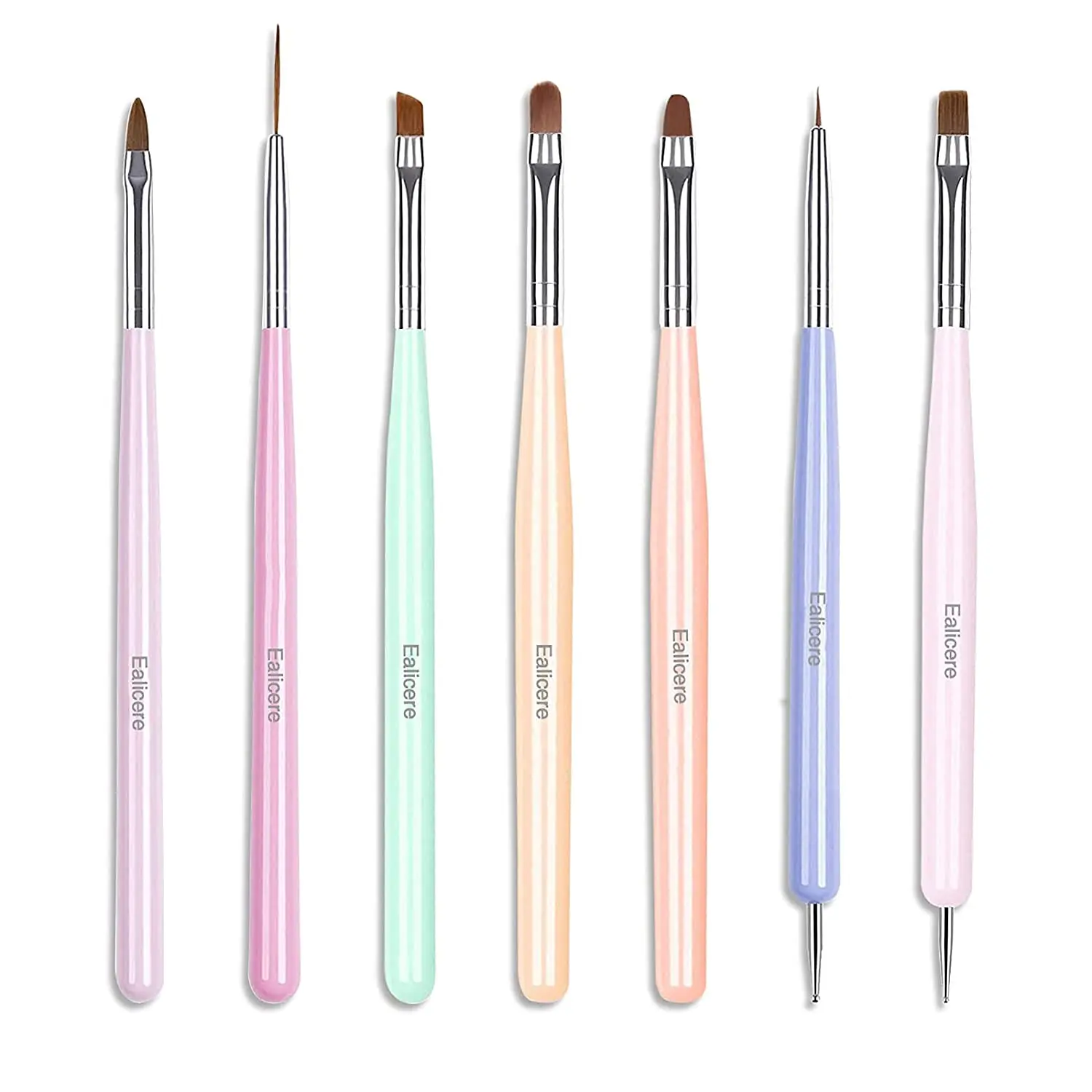 
Hot Selling High-Quality kolinsky Nail Brush Sets nail liner art brush tools 