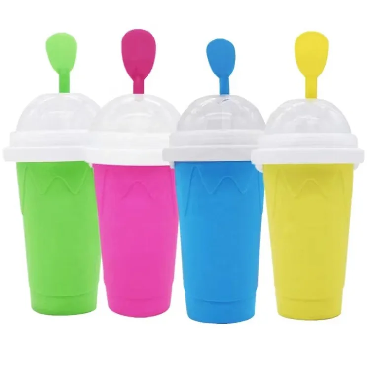 2021Quick-frozen Smoothies cup Homemade Slush and Shake Maker Household Fast Cooling Cup Ice Cream Maker Magic Slushy Maker