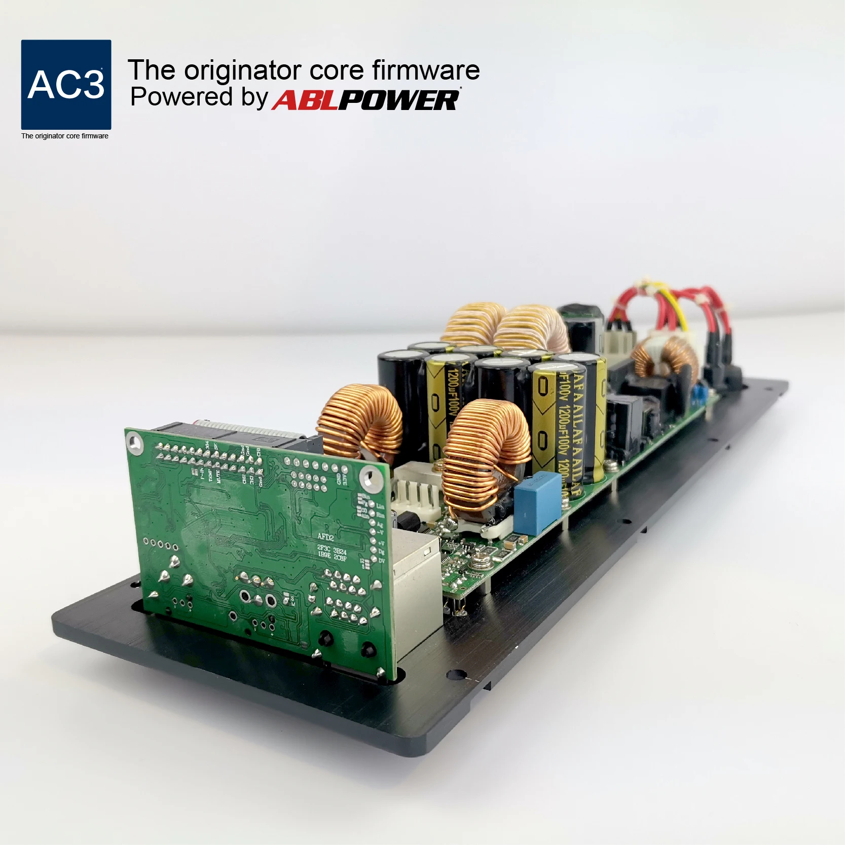 Subwoofer audio power amplifier module for active array