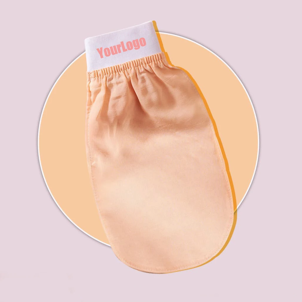 Горячая Распродажа 100% шелковые отшелушивающие перчатки Турецкая Ванна шелковые перчатки отшелушивающие для тела