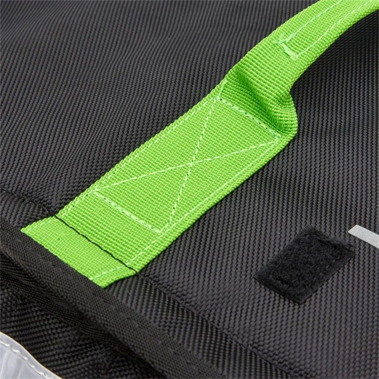 Custom Logo Restaurant Pizza Hamburger Insulated Thermal Bike Tote Cooler Backpack Bag Food Eats Delivery Bag Backpack