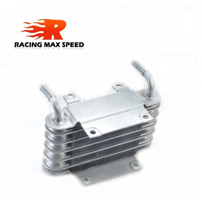 
High quality China Manufacturer car fuel system universal car and Motorcycle Small Oil Cooler silver 