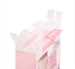 Custom Recyclable PVC PET Blister Packaging Box Beauty Cosmetics Lipstick Makeup Puff Sponge Plastic Boxes for Hardware Goods