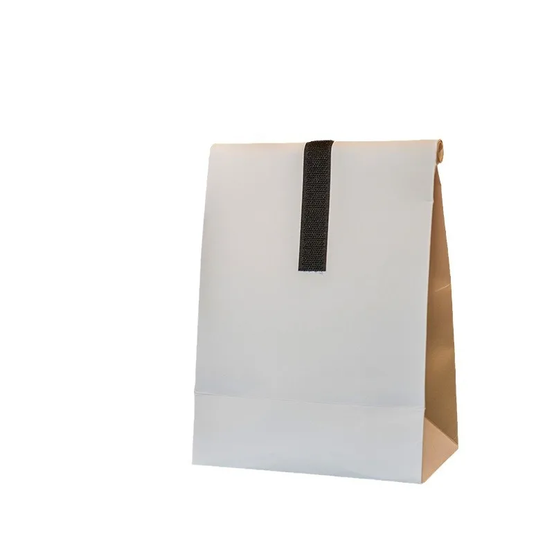 Recycled Biodegradable Bread Lunch Food Packaging Custom Printed Brown Kraft Paper Bag