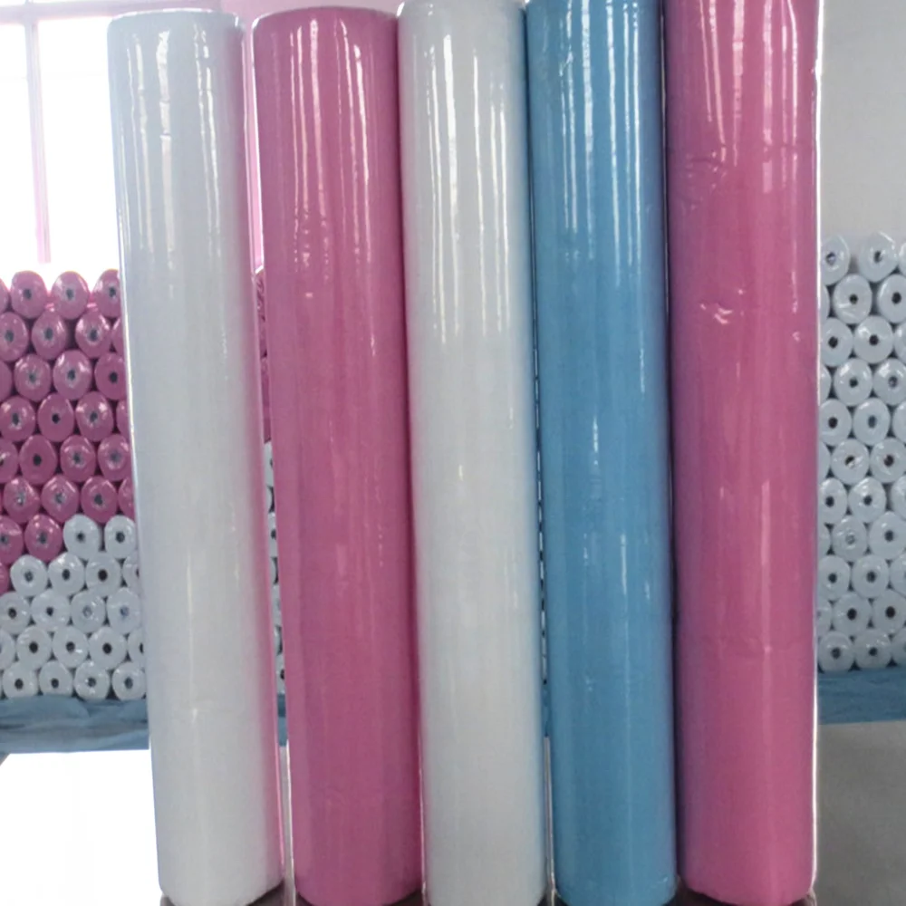 Disposable massage table cover rolls non woven bed sheet roll
