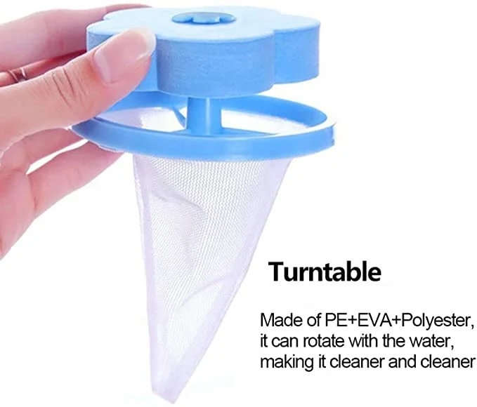 Многоразовый фильтр для мытья в стиральной машине, сетчатый мешок для удаления шерсти домашних животных, Ловец для шерсти домашних животных, сетка для удаления ворса, плавающий стирка